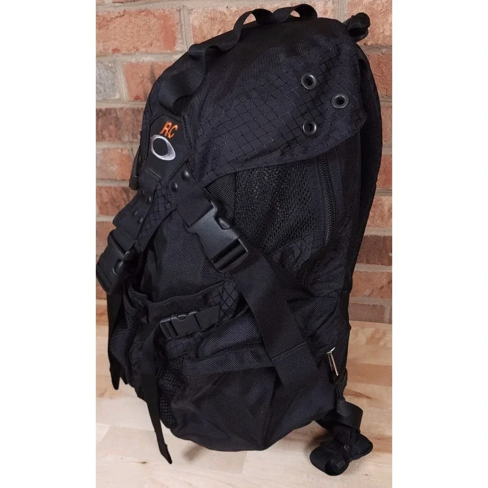 Oakley‎ Software Black Icon Backpack Rucksack Tactical Vintage Y2K Bag